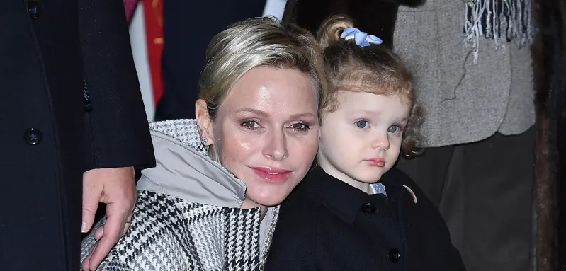 Fürstin Charlène mit Tochter Gabriella