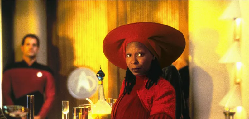 Whoopi Goldberg spielte „Guinan" in „Star Trek".