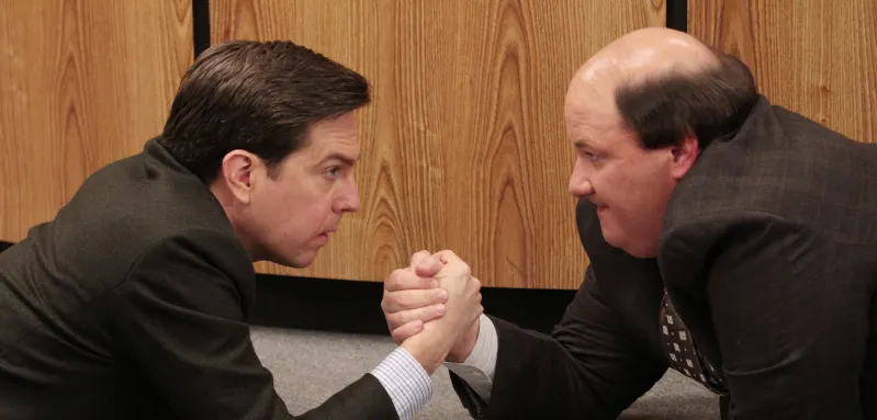 Ed Helms und Brian Baumgartner