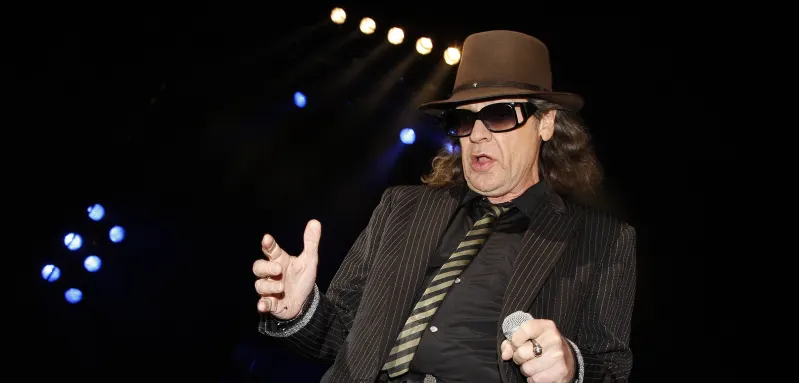 Udo Lindenberg beim Auftritt