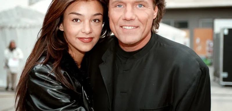 Verona Pooth, damals Feldbusch, und Dieter Bohlen im Jahr 1996