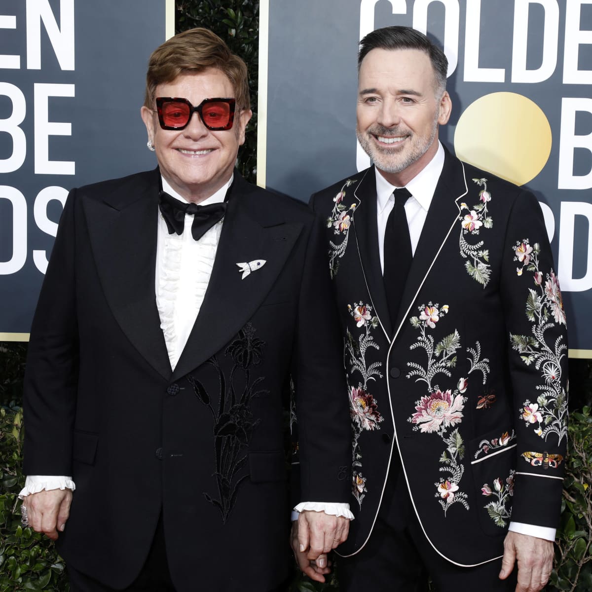 elton john das sind sein mann und seine sussen kinder