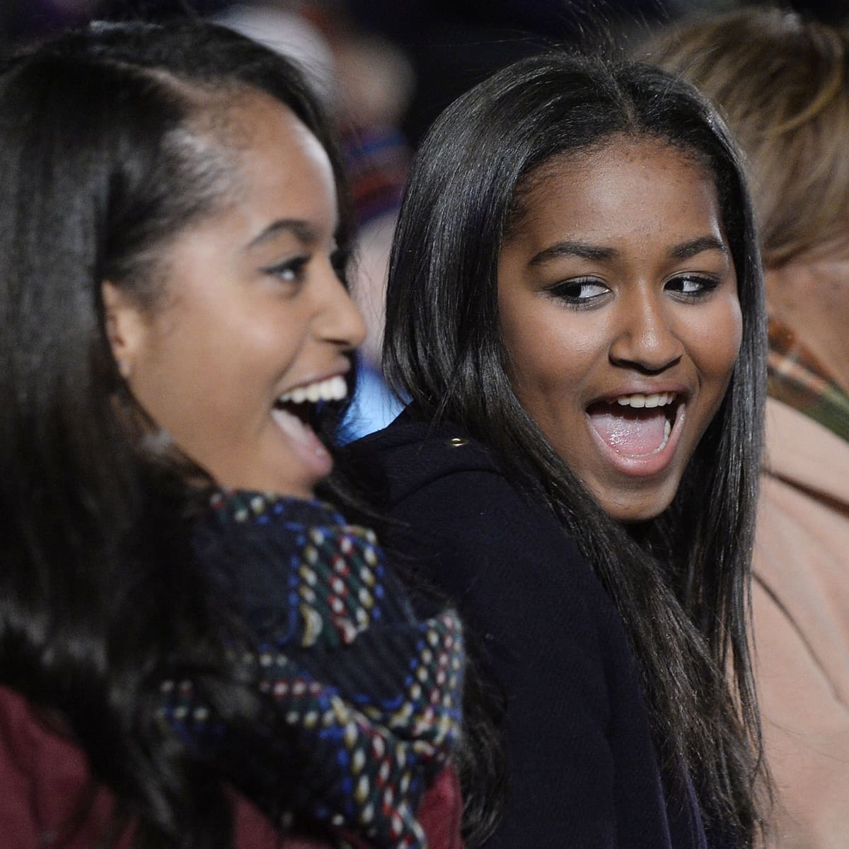 pix Malia Obama obama familienfoto so gross sind sasha