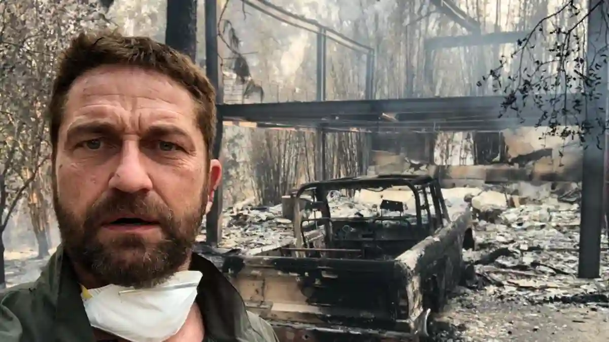 Gerard Butler verbranntes Haus