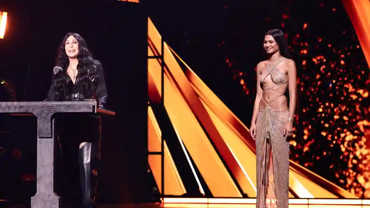 Cher und Zendaya während der Rock & Roll Hall Of Fame Zeremonie