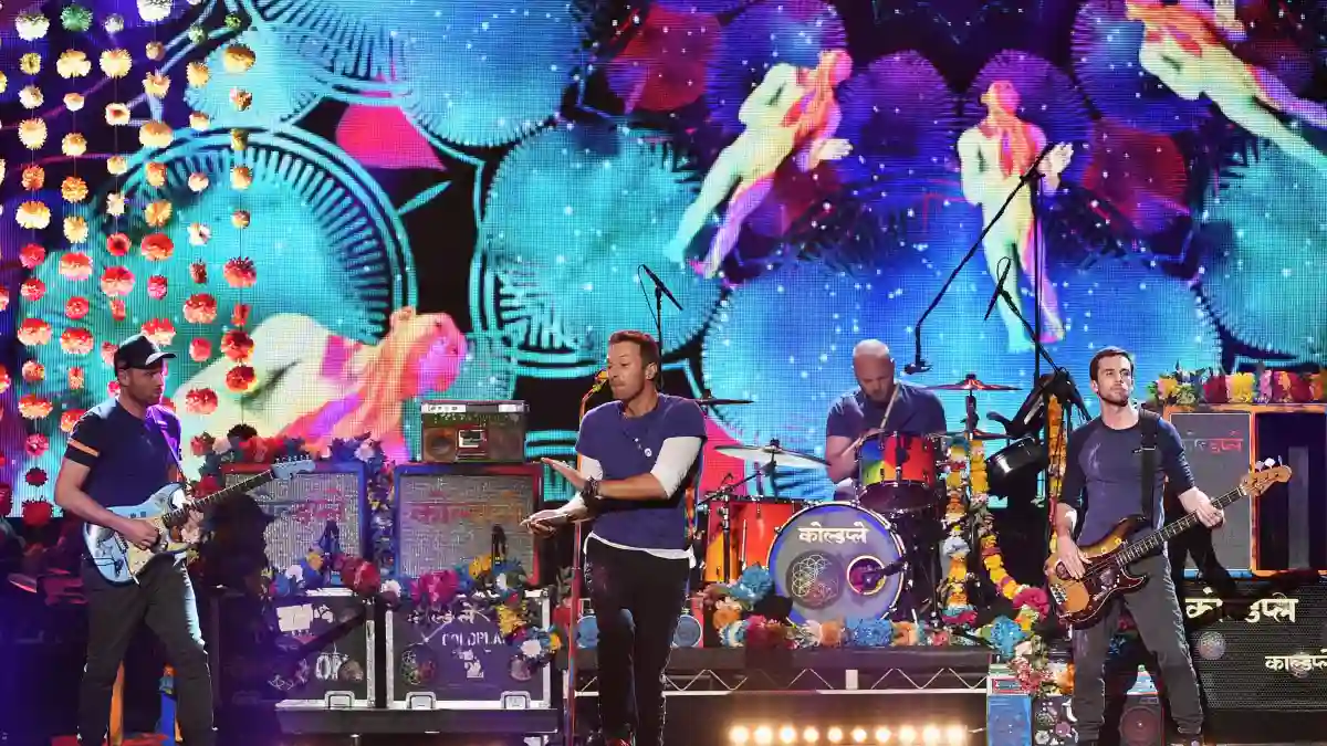 Coldplay sind bekannt für ihre bunten Bühnenshows