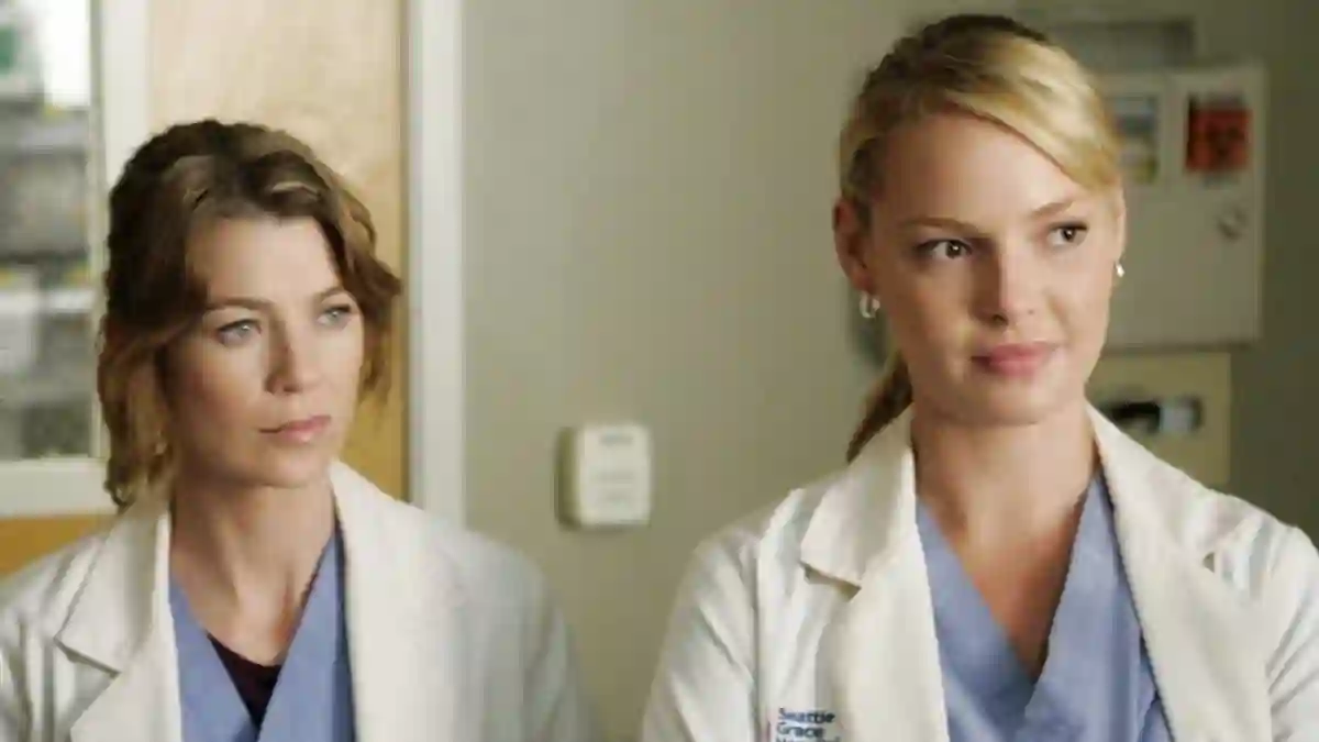 Ellen Pompeo Katherine Heigl Grey's Anatomy