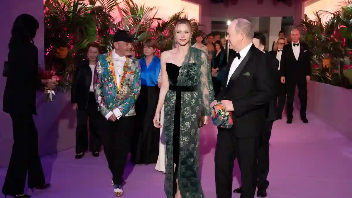 Fürstin Charlène von Monaco beim Rosenball