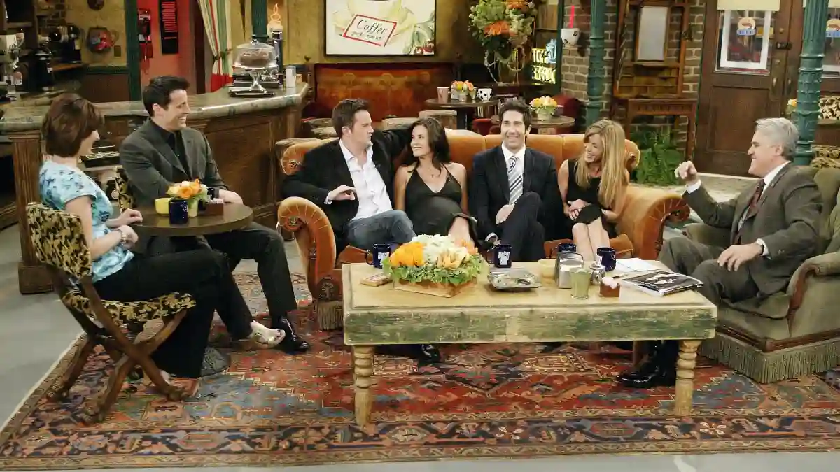 Matt LeBlanc, Matthew Perry, Courteney Cox, David Schwimmer und Jennifer Aniston von „Friends“