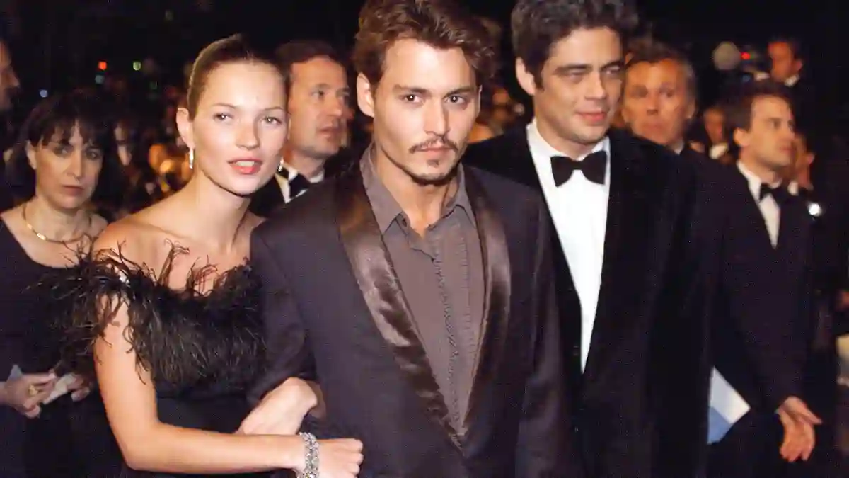 Damals ein Paar: Kate Moss und Johnny Depp im Jahr 1998