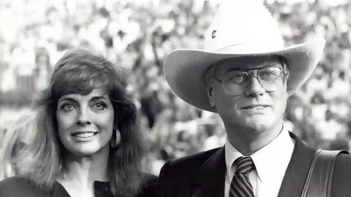 Linda Gray und Larry Hagman in der Kult-Serie "Dallas"