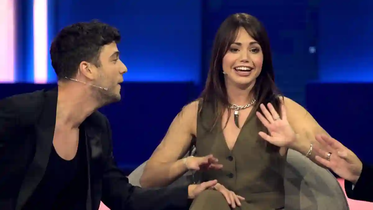 Luca Hänni und Christina Hänni