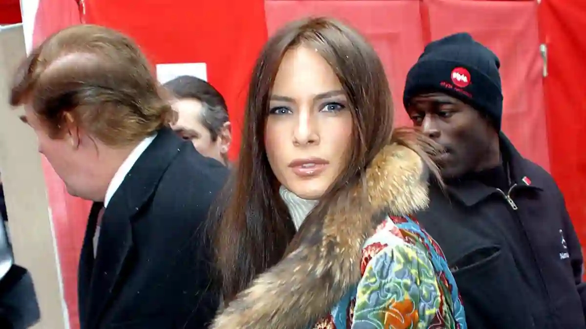 Melania Trump früher