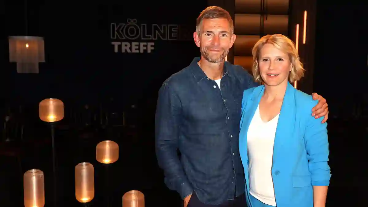 Micky Beisenherz und Susan Link 2023 beim „Kölner Treff“