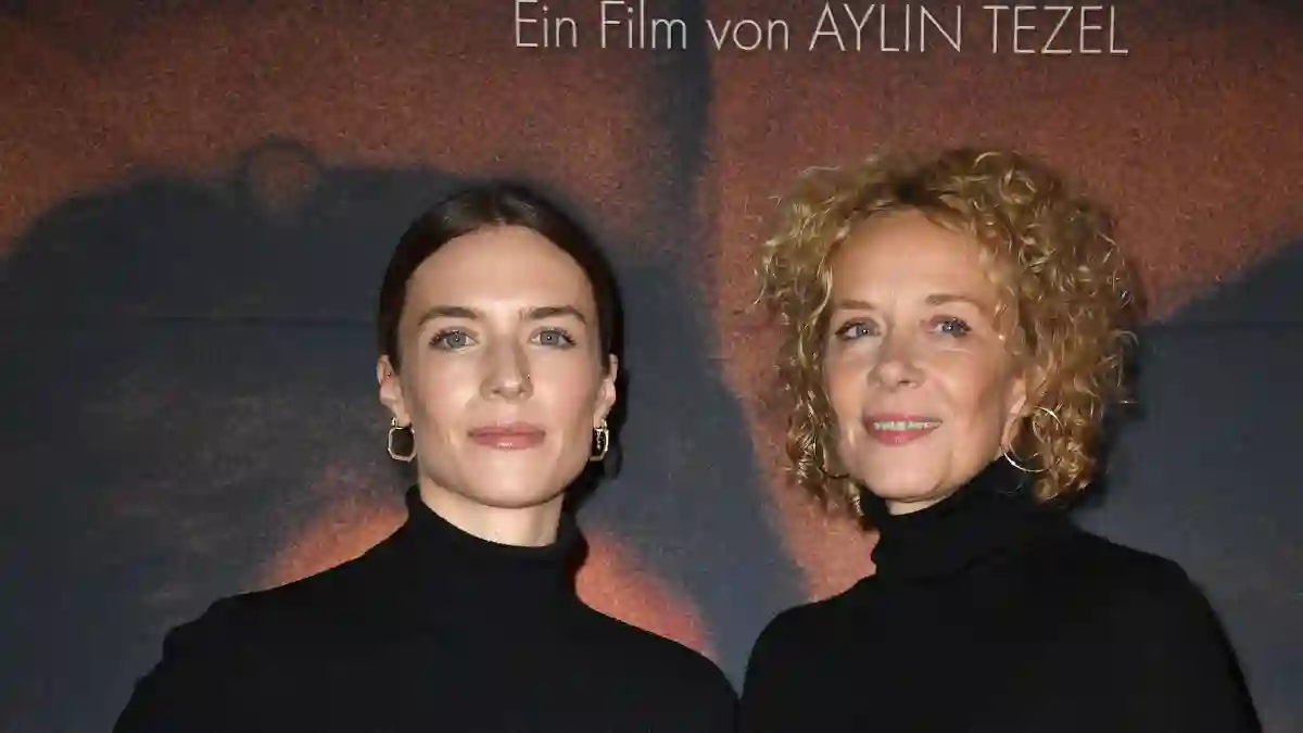 Paula Riemann und ihre Mama Katja Riemann