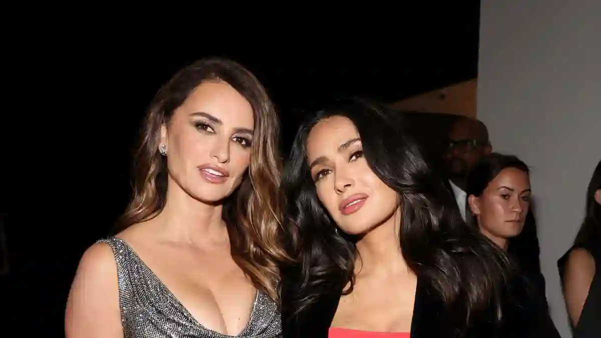 Penélope Cruz und Salma Hayek 2024