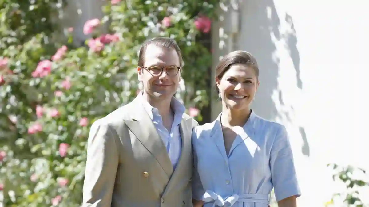 Prinzessin Victoria und Prinz Daniel auf Schloss Solliden