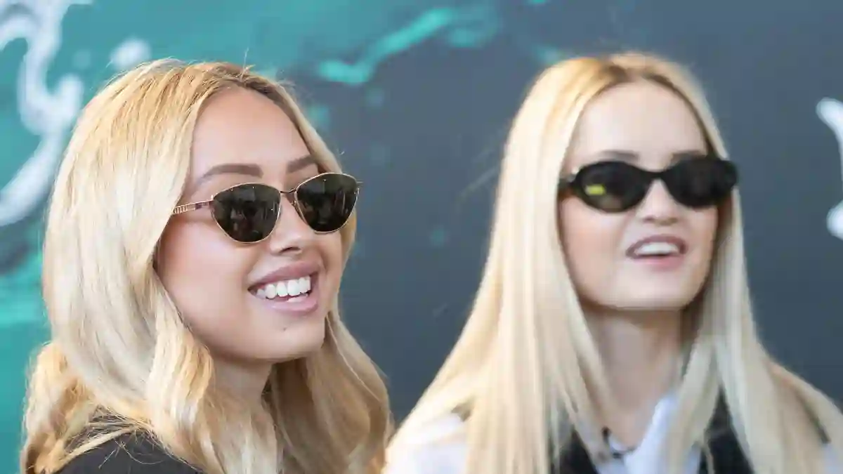 Shania und Davina Geiss