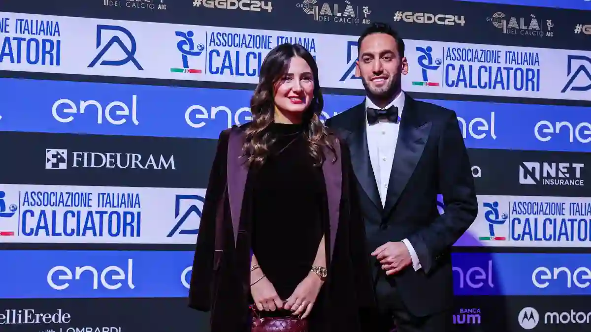 Sinem Gündoğdu und Hakan Çalhanoğlu fußballer ehefrau partnerin spielerfrau