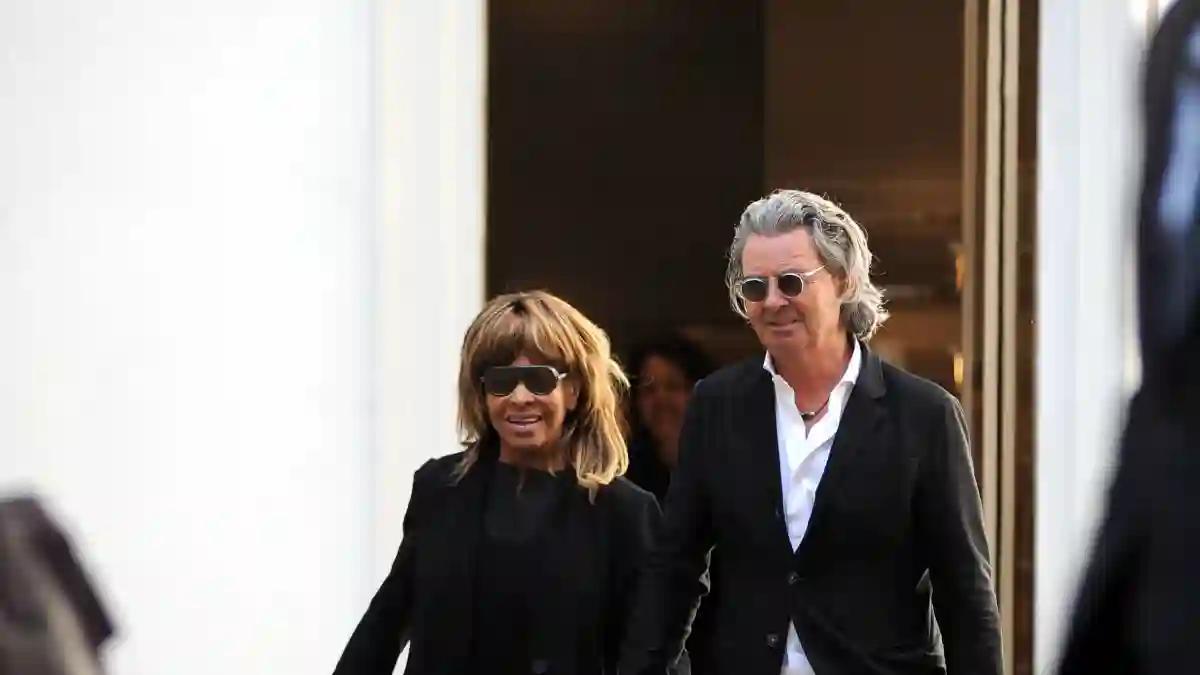 Sängerin Tina Turner und ihr Ehemann Erwin Bach