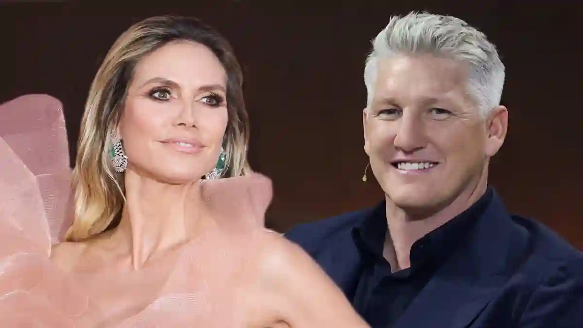 Bastian Schweinsteiger im GNTM-Finale heidi klum