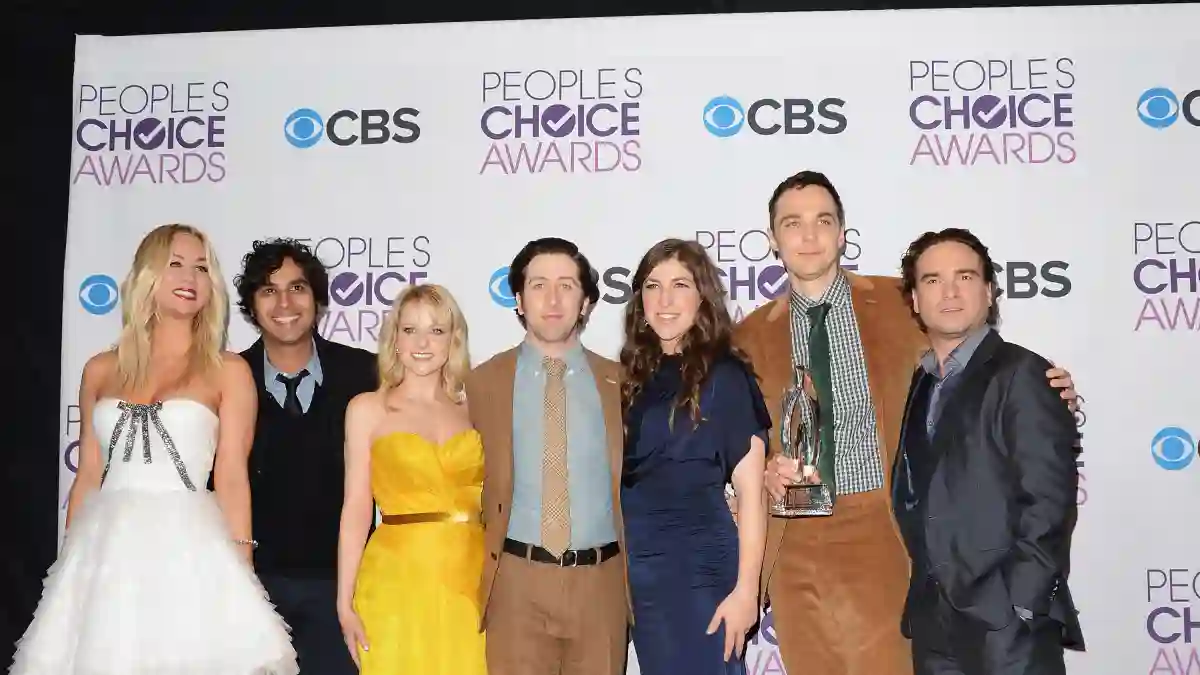 Der „Big Bang Theory“-Cast 2013 bei den People‘s Choice Awards