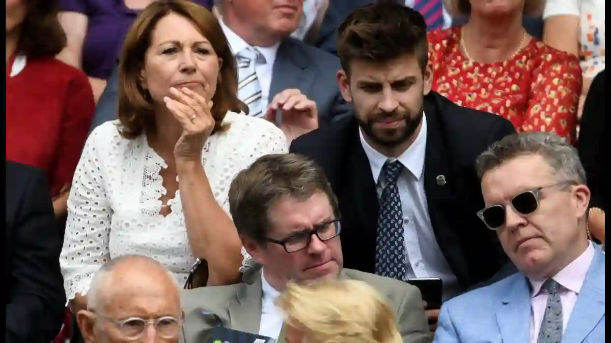 Carole Middleton und Gerard Piqué gemeinsam in Wimbledon