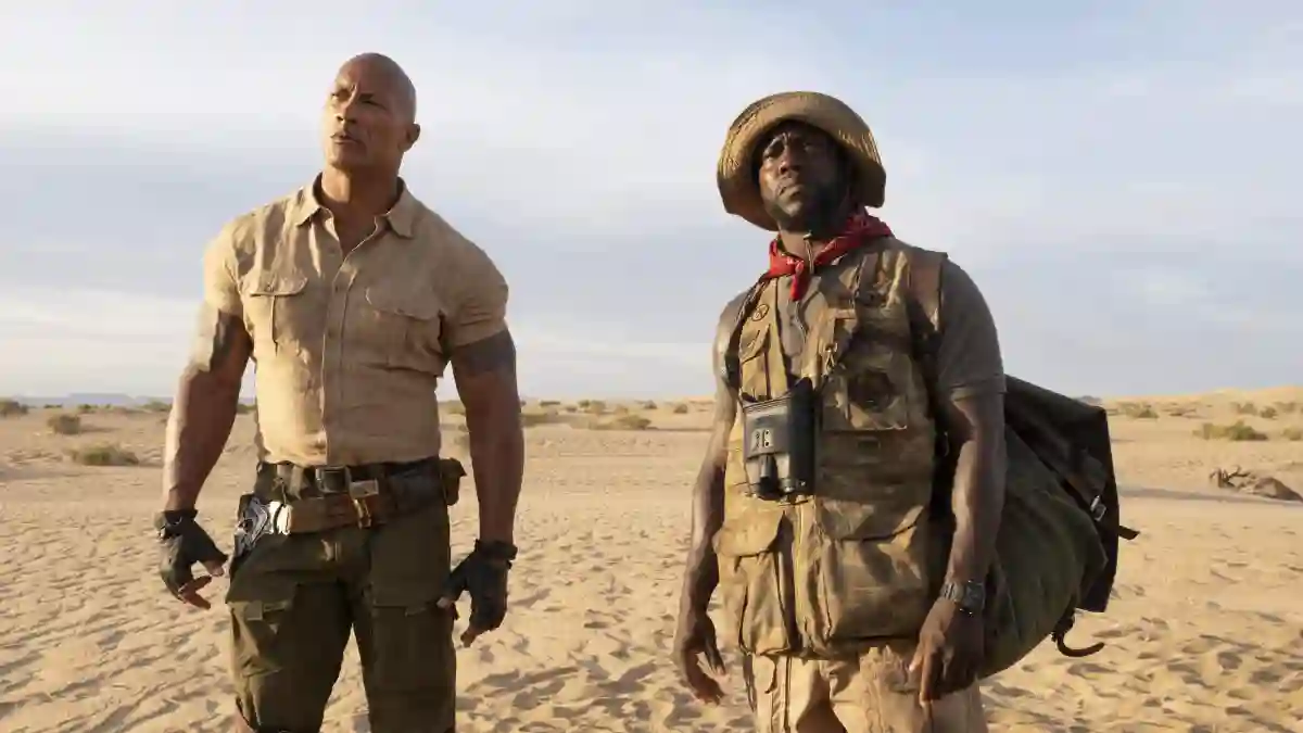 dwayne johnson kevin hart jumanji