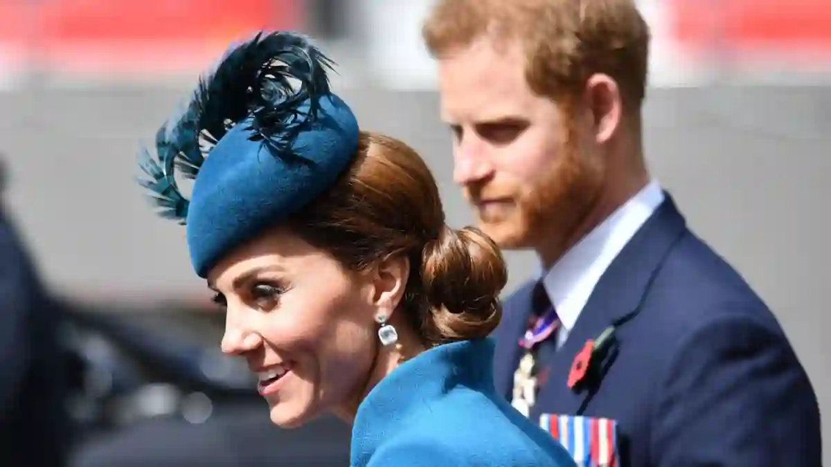Herzogin Kate und Prinz Harry im Jahr 2019