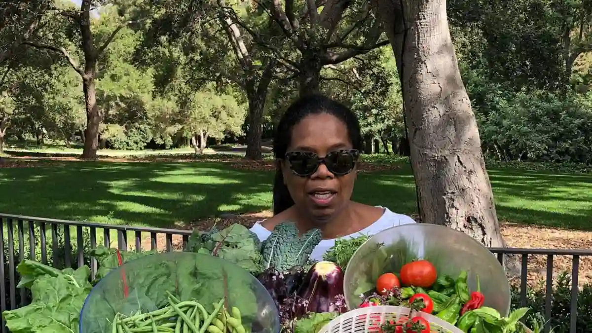 Oprah Winfrey hat einen grünen Daumen
