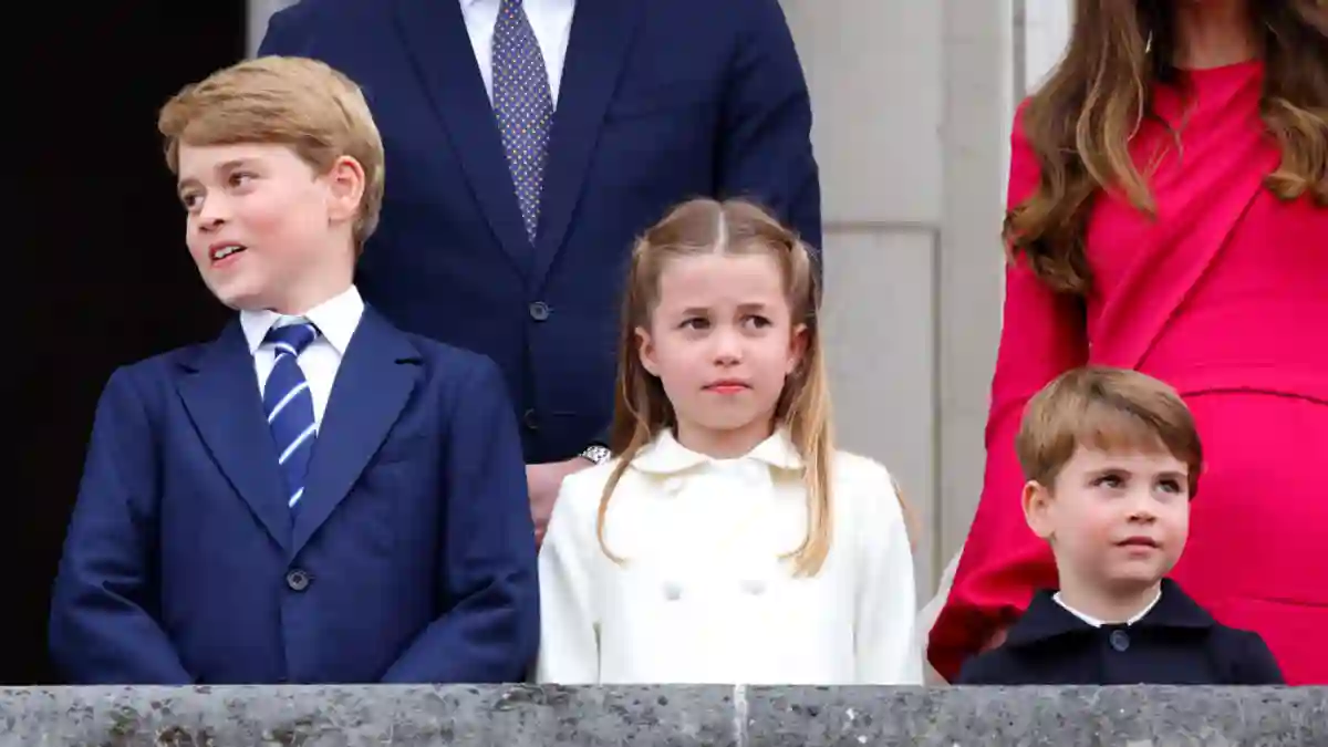 Prinz George, Prinzessin Charlotte und Prinz Louis im Juni 2022