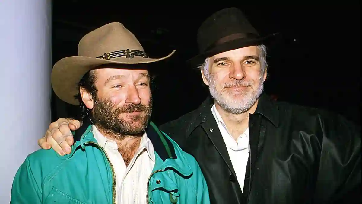 Robin Williams und Steve Martin waren gemeinsam in „Warten auf Godot“ zu sehen