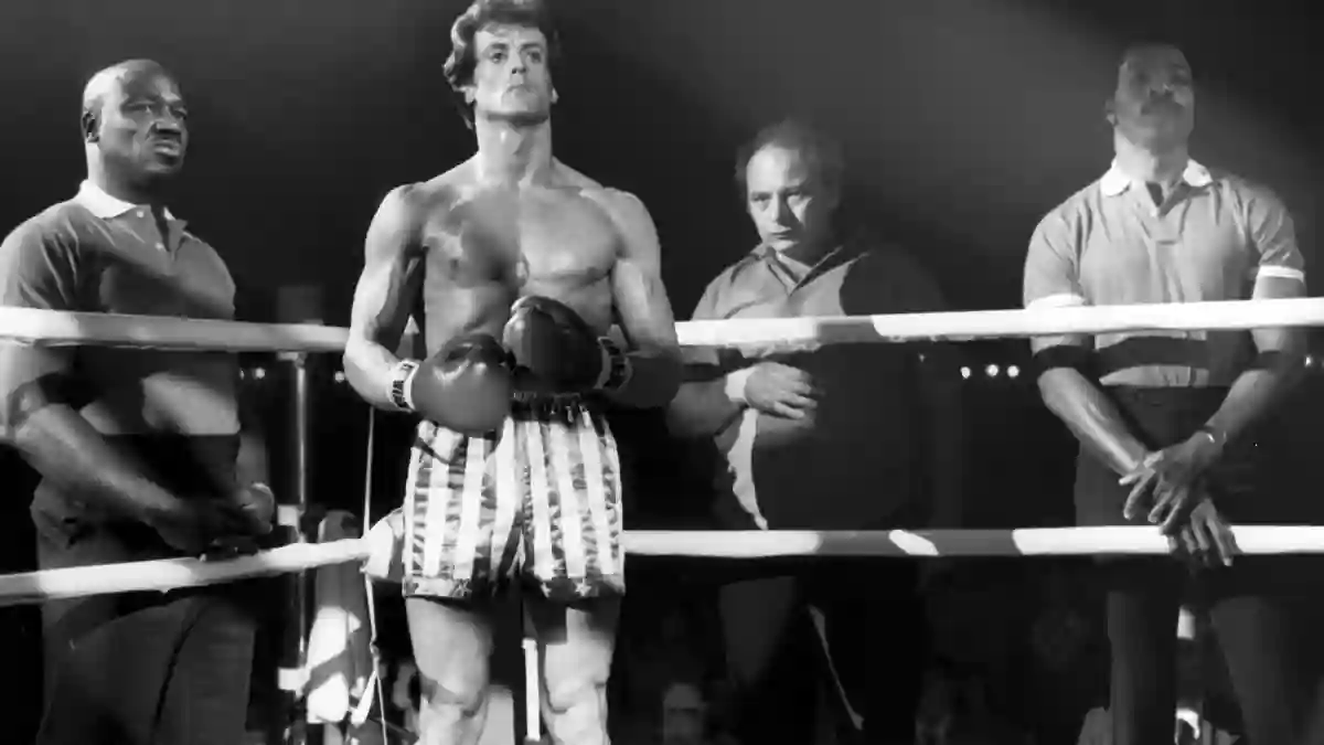 Sylvester Stallone und Burt Young in „Rocky“