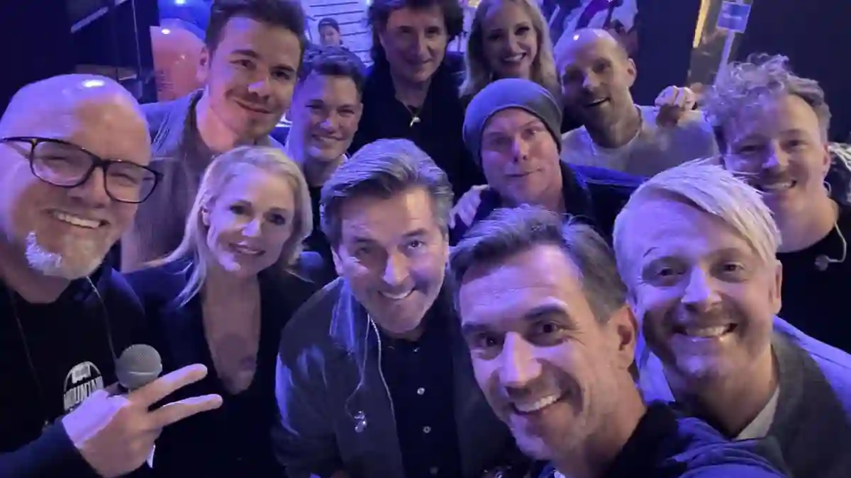 schlager selfie DJ Ötzi Eric Philippi Michelle Thomas Anders Olaf der Flipper Pia Malo voXXclub Florian Silbereisen Ross Antony