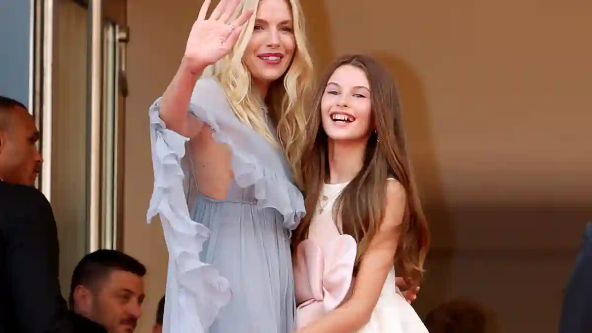 Sienna Miller und Tochter Marlowe auf dem Red Carpet in Cannes