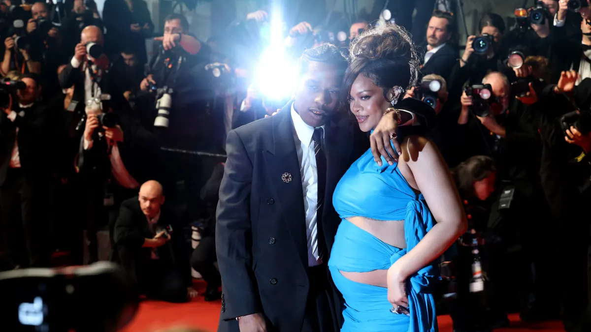 A$AP Rocky und Rihanna cannes auftritt