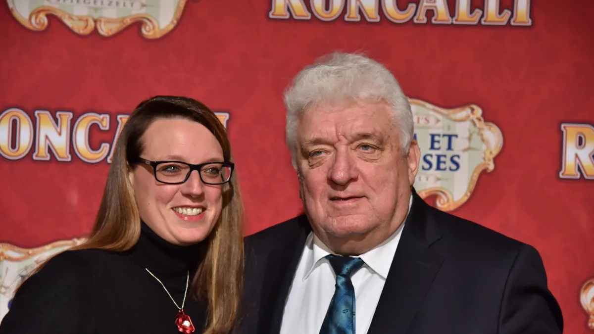 Abouk Meiser und ihr Vater Hans Meiser