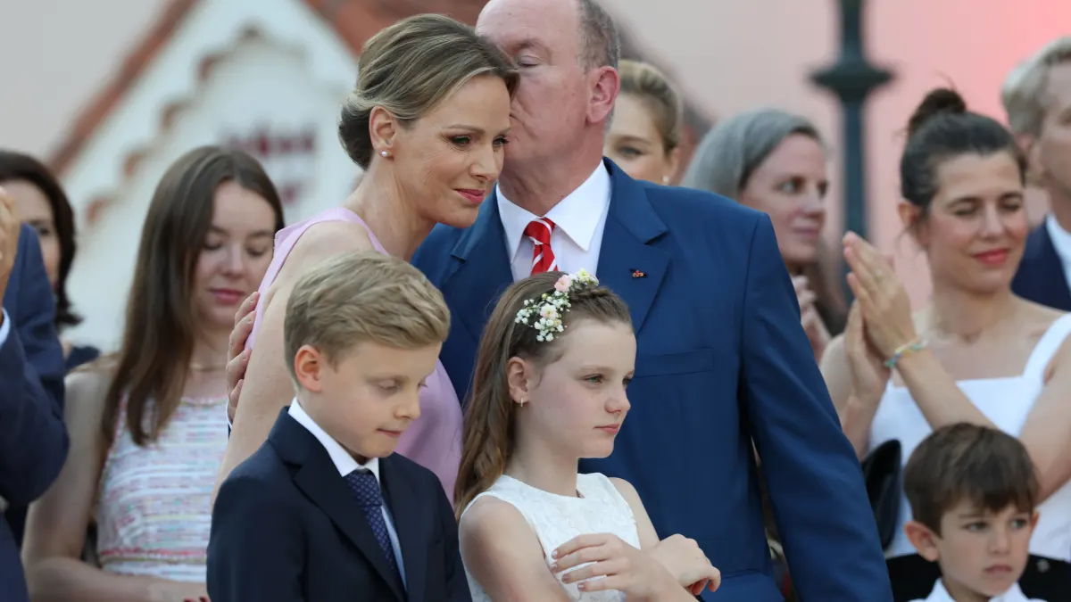 Albert und Charlène von Monaco