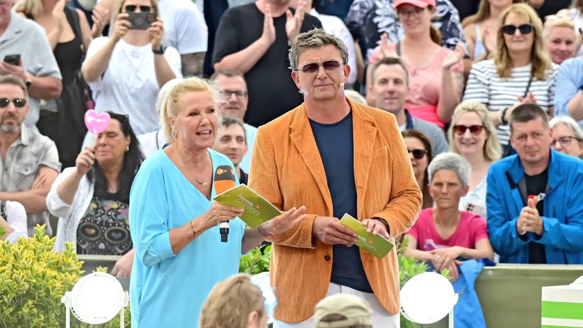 Andrea Kiewel und Hans Sigl