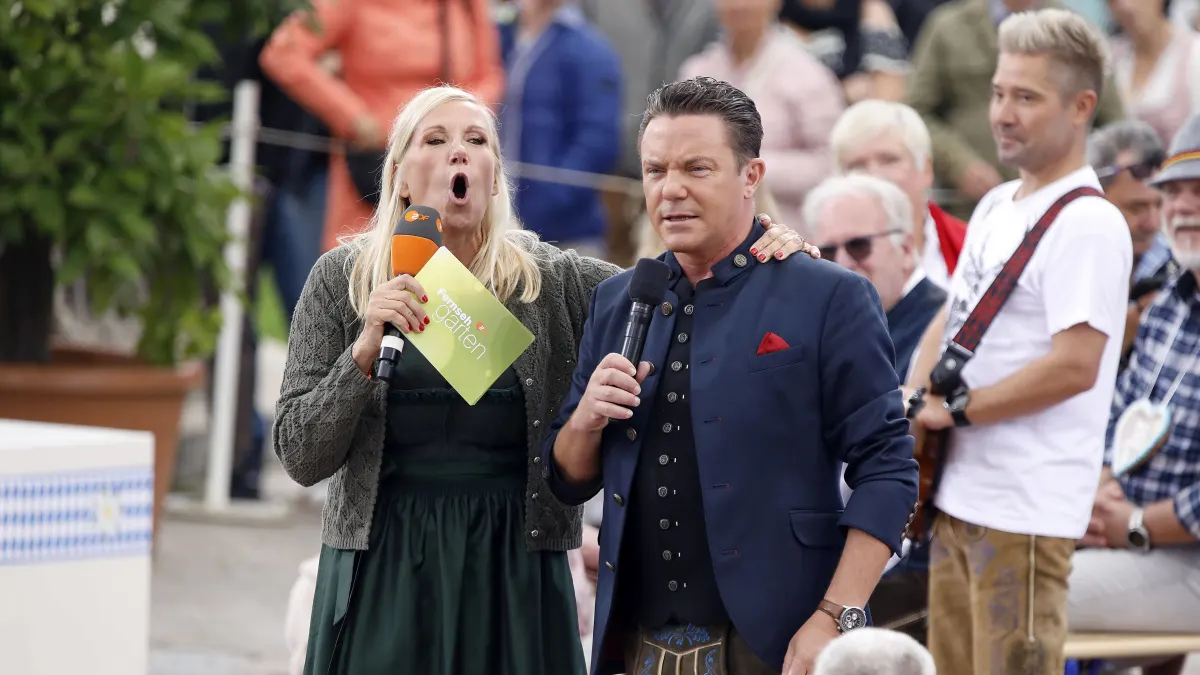 Andrea Kiewel und Stefan Mross