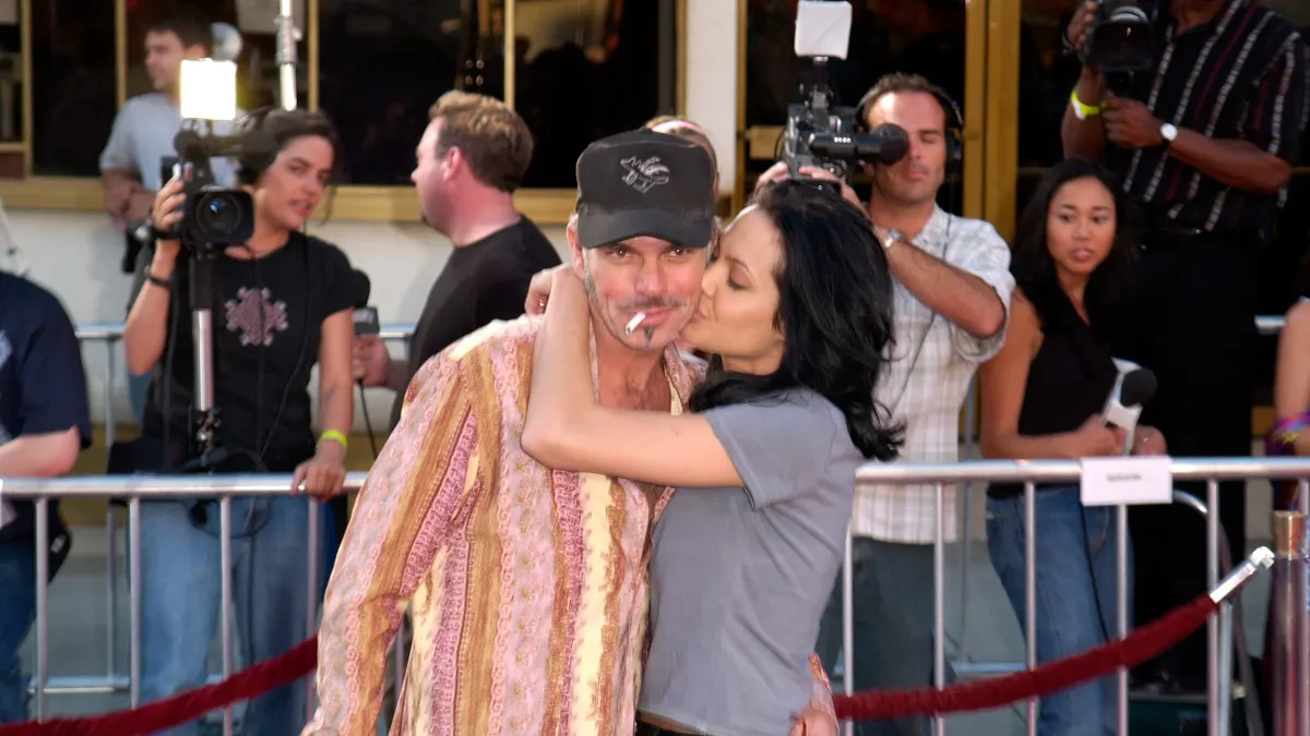 Billy Bob Thornton und Angelina Jolie