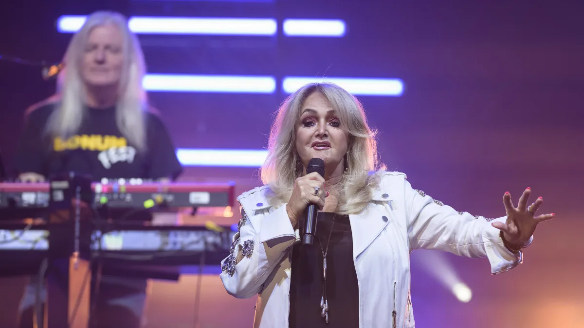 Bonnie Tyler auf der Bühne