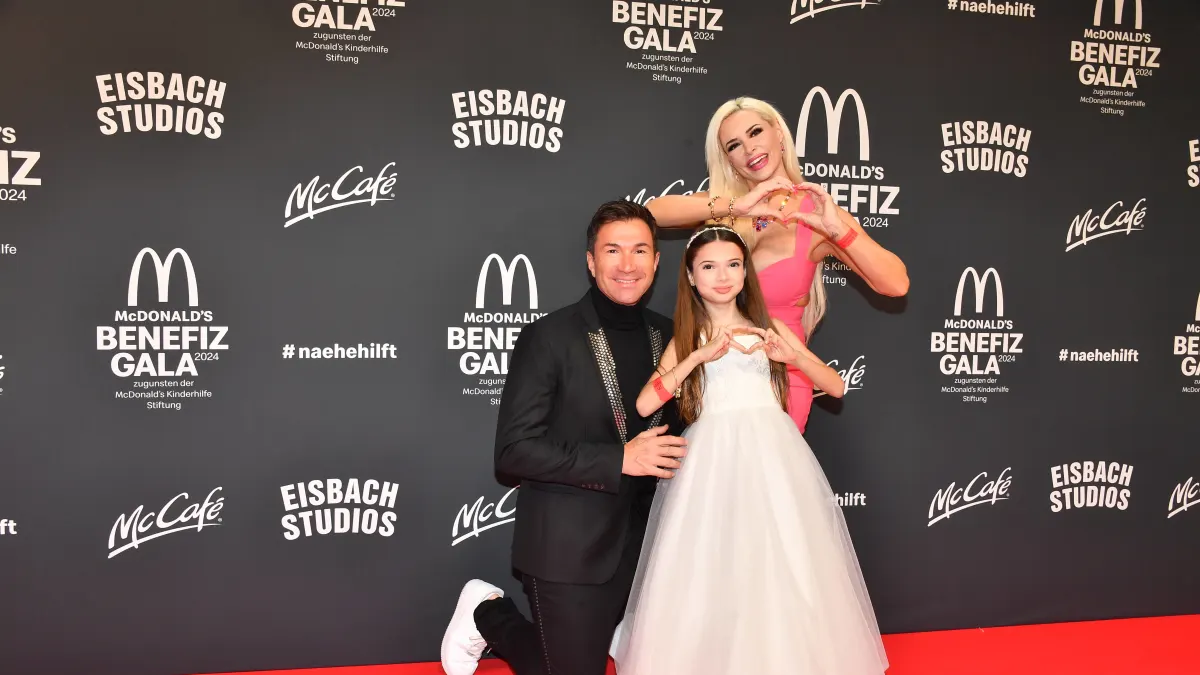 Daniela Katzenberger, Lucas Cordalis und Sophia