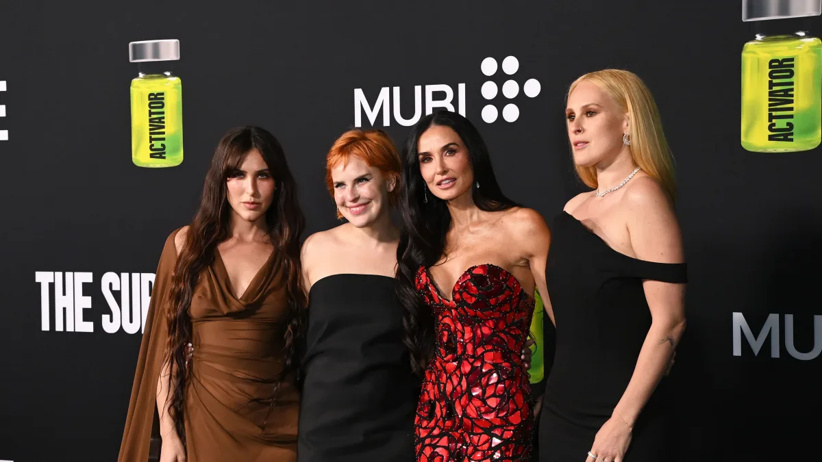 Demi Moore und ihre Töchter