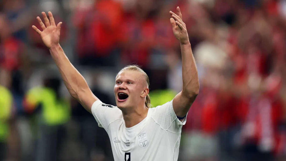 Erling Haaland sieht seiner Schwester sehr ähnlich.