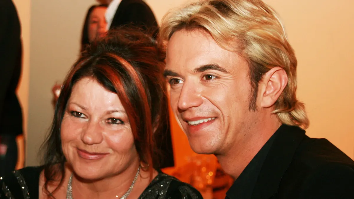 Florian Silbereisen mit seiner Mama Helga 2008