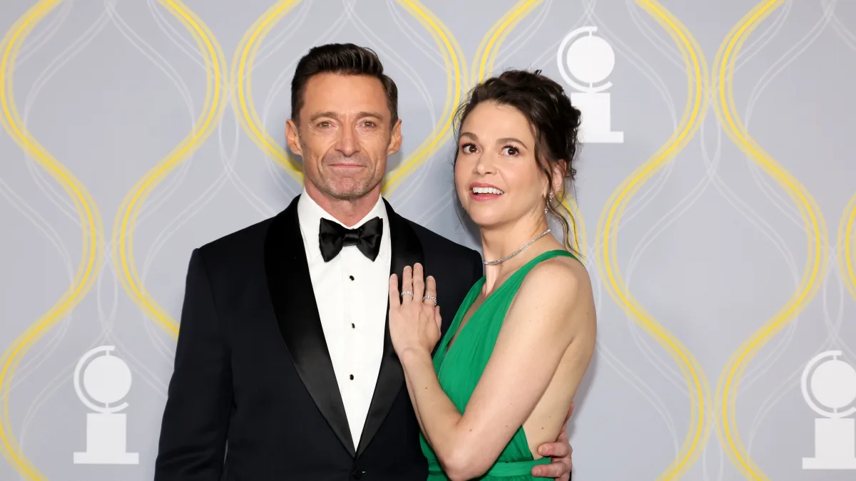 Hugh Jackman und Sutton Foster