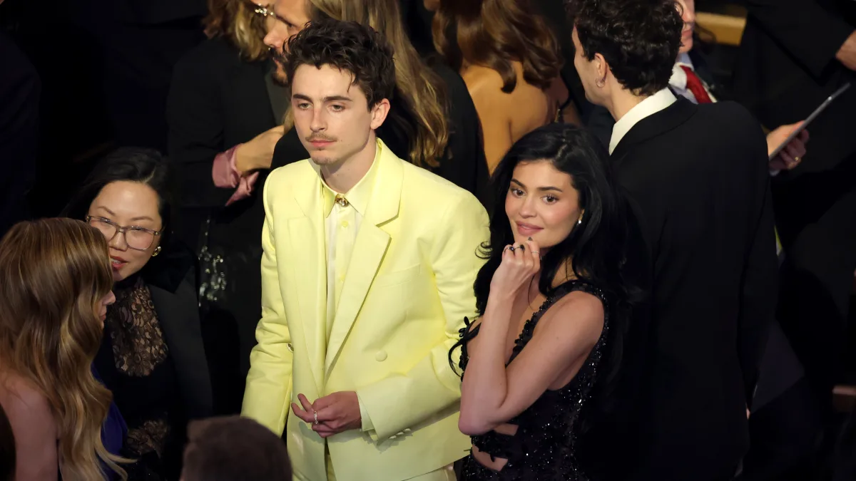 Kylie Jenner und  Timothée Chalamet