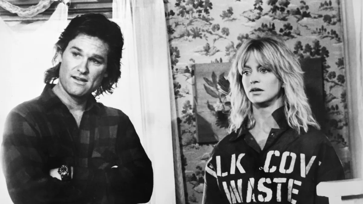 Goldie Hawn und Kurt Russell in "Ein Goldfisch fällt ins Wasser"