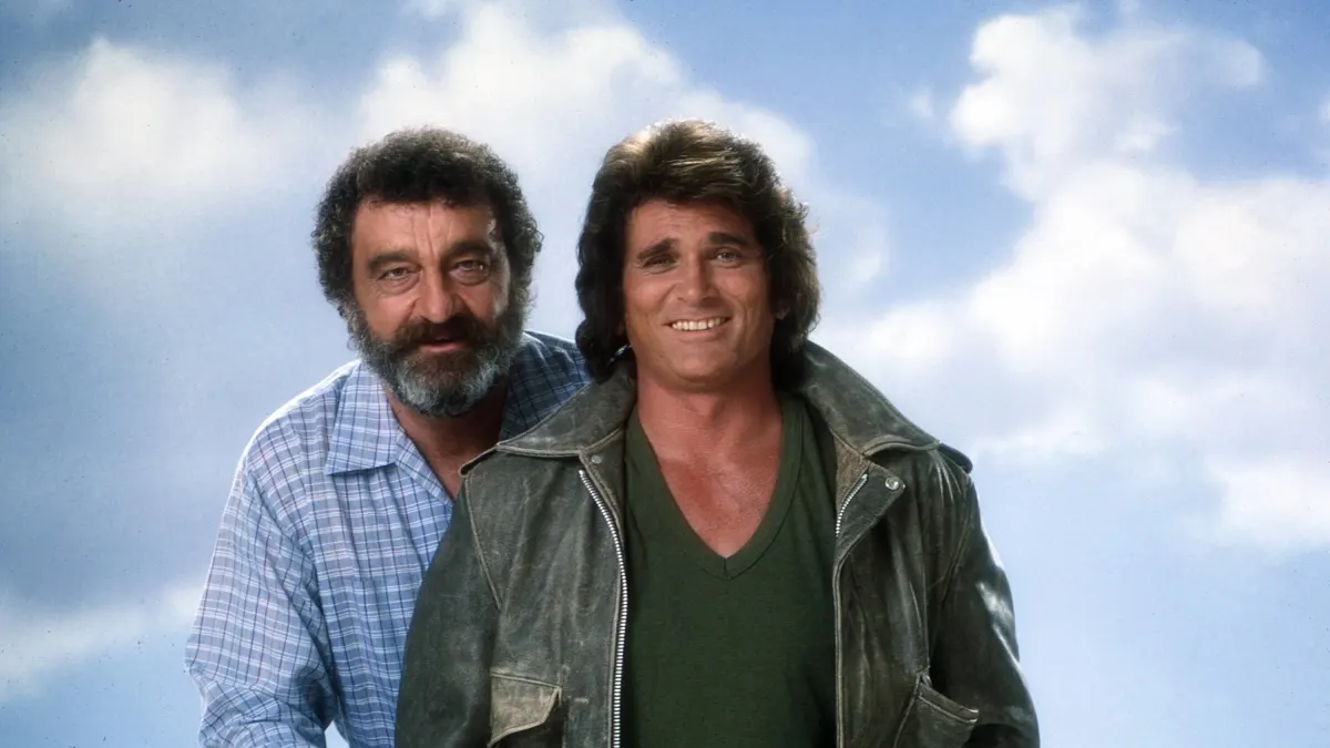 "Highway To Heaven": Victor French als "Mark" und Michael Landon als "Jonathan"